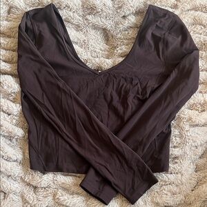 Lululemon Align Long Sleeve in espresso